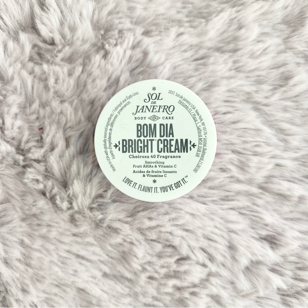 NEW Sol De Janeiro Bom Dia Bright Cream Cheirosa 40 🌸 2.5fl/oz